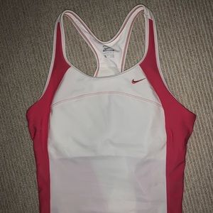 Nike Performance Built in Bra Racer Back Tank Top